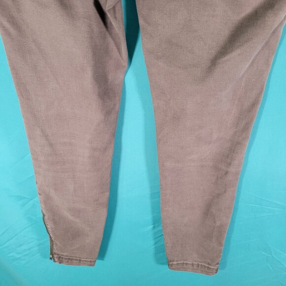 Joie Grey Park Skinny Pants Size 28 Cotton Lyocell Spandex - Picture 8 of 8